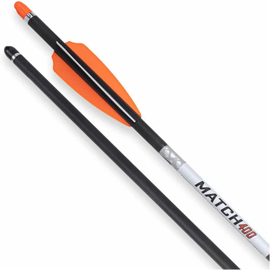 Wicked Ridge Match 400 Alpha-Nock 20" Carbon Crossbow Arrow (3-Pack)